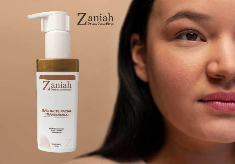 Sabonete Tranexâmico Zaniah: Clareador de Manchas de Melasma