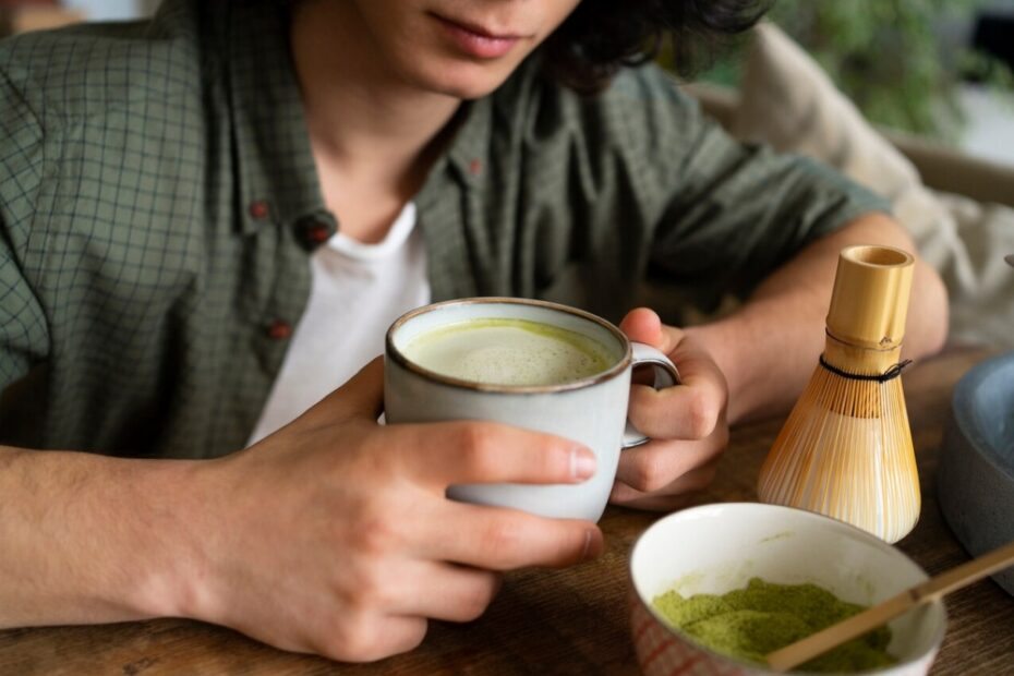 Chá Japonês para Emagrecer - Matcha e Konjac