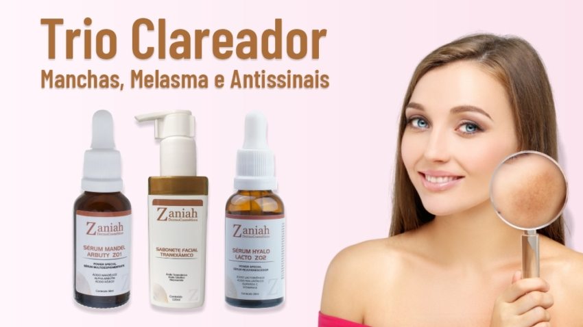 Conheça o Kit da Zaniah para Tratar o Melasma com Alta Tecnologia